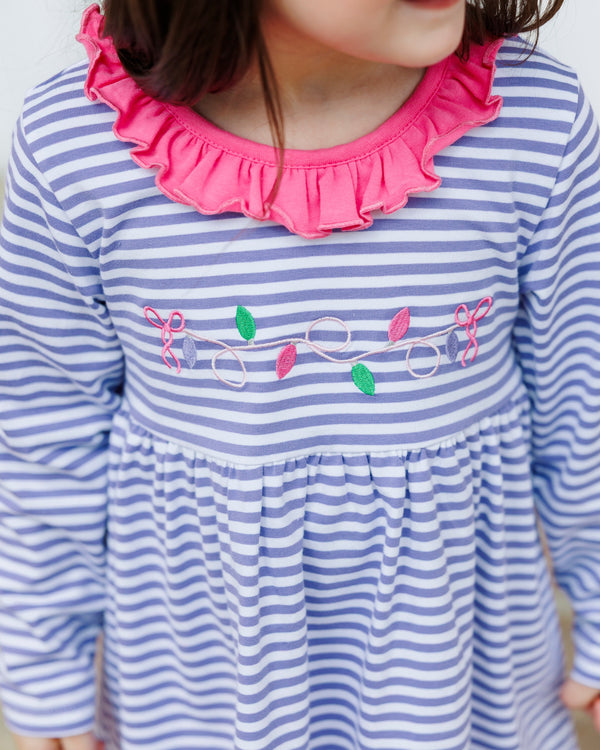 String of Lights Ruffle Pants Set