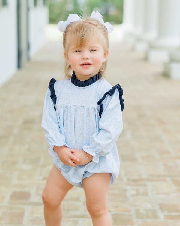 Blue Blooms Hallie Bubble
