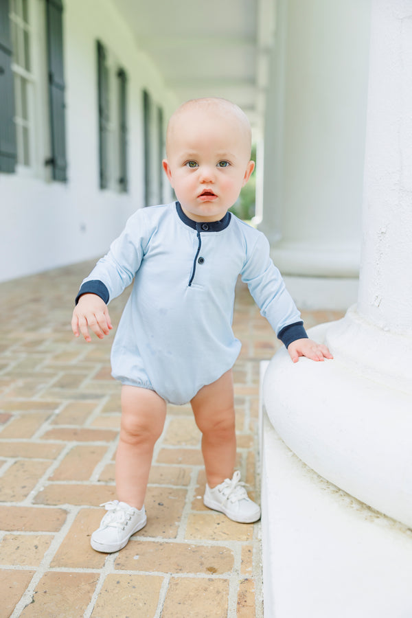 Nathan Bubble - Mini Blue Gingham