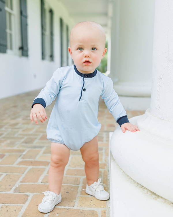 Nathan Bubble - Mini Blue Gingham