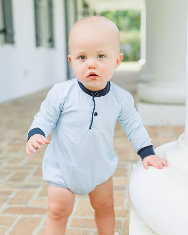 Nathan Bubble - Mini Blue Gingham