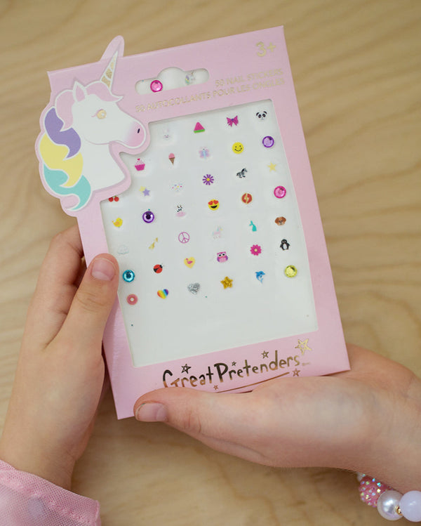 Unicorn Nail Stickers- 50pcs