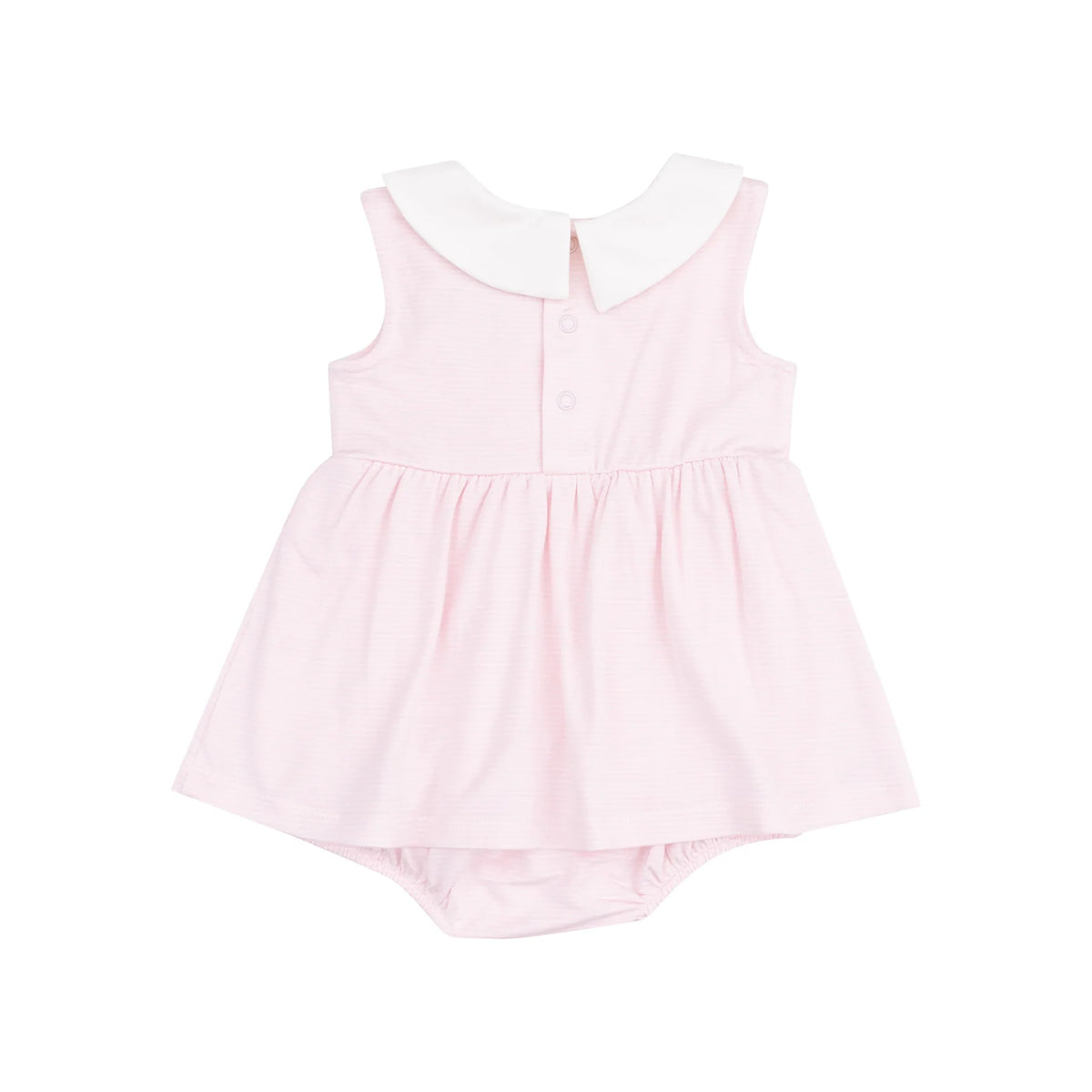 Angel Dear Long Sleeve Peter Pan Ruffle Collar Bubble with Skirt II Rose Garden Trellis main image 1