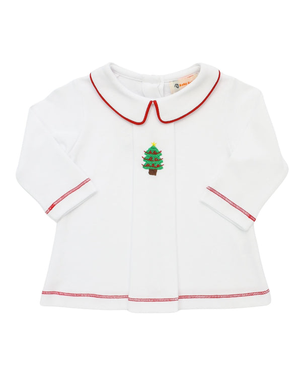 Crochet Mini Twinkle Tree Peter Pan Collar Shirt