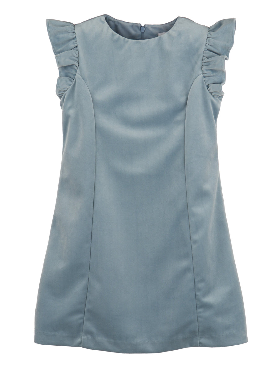 Blue Deluxe Velvet Shift 7