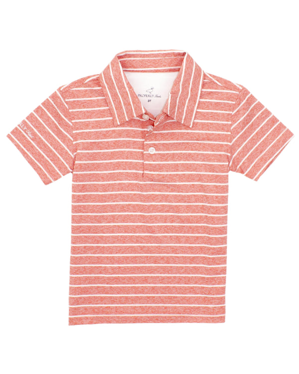 Starboard Polo- Cape Red