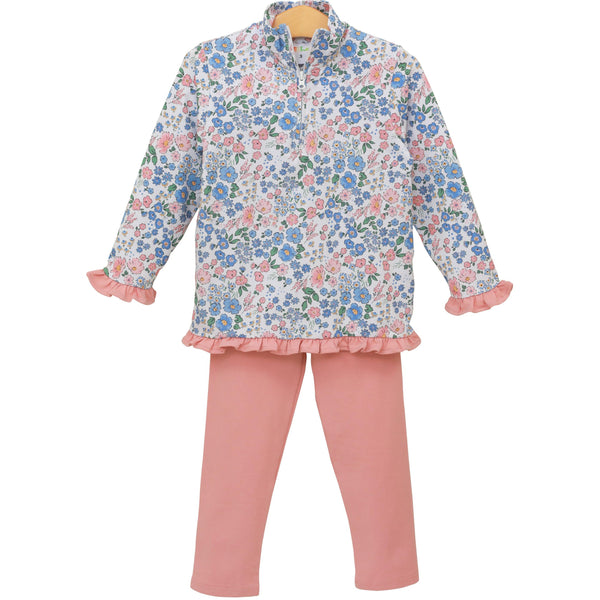 Autumn Blooms Elise Ruffle Pullover Set