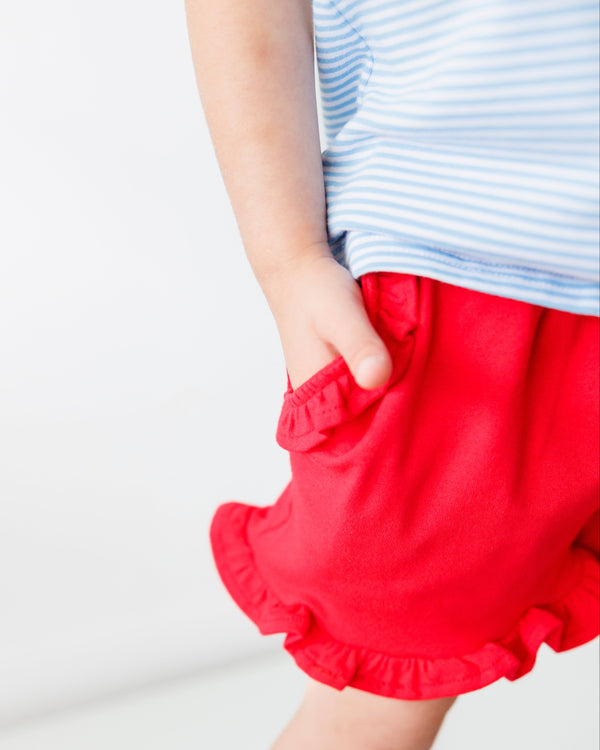 Baseball Flutter Short Set