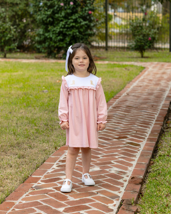 Boots Embroidery Dress