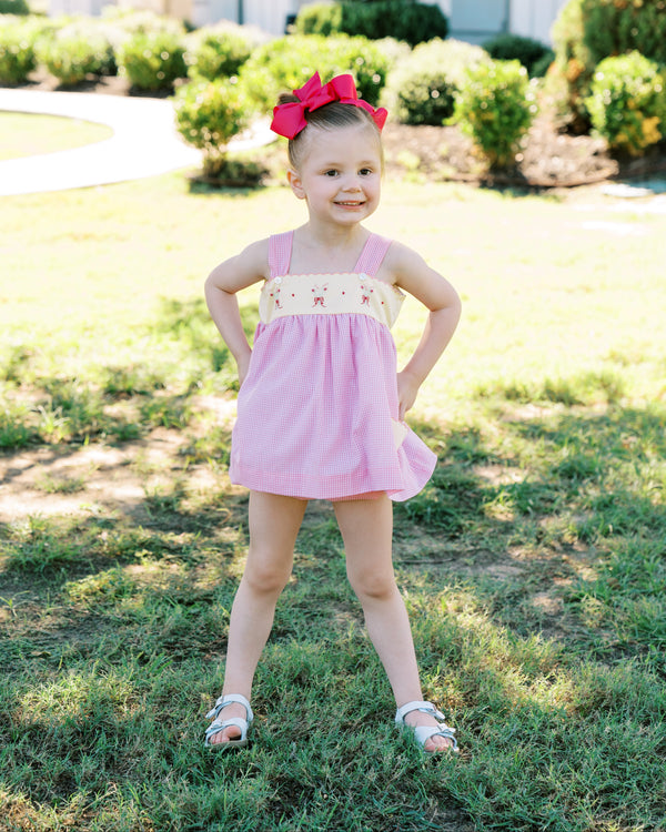 Caroline Color Block Bloomer Set