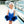 Load image into Gallery viewer, Cheer Uniform Skort Set- Royal/White