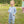 Load image into Gallery viewer, Thomas Romper- Sage & Dusty Blue Stripe