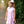 Charlotte Sleeveless Dress- Light Pink Stripe