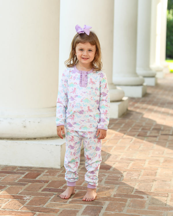Dino Adventures Ruffle Lounge Set