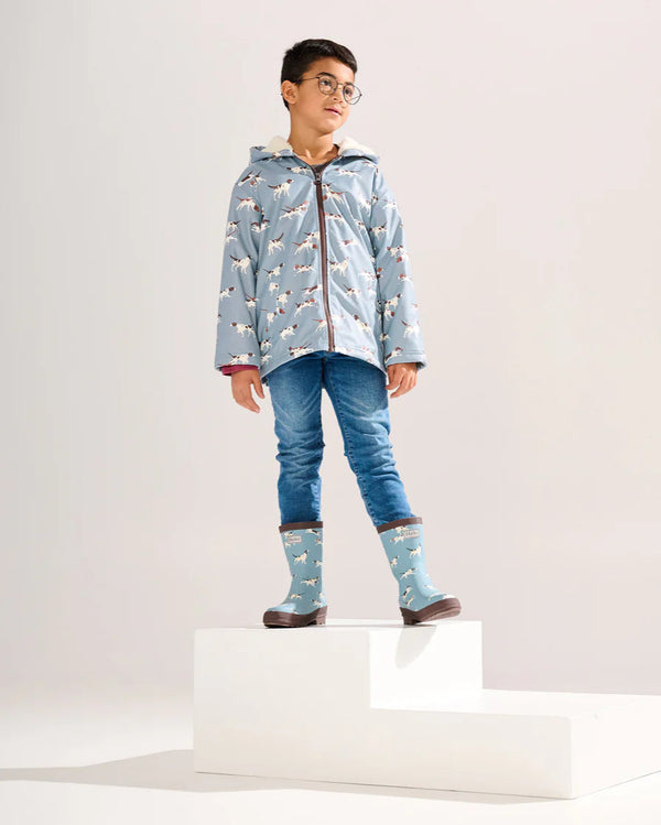 On the Hunt Sherpa Lined Rain Jacket