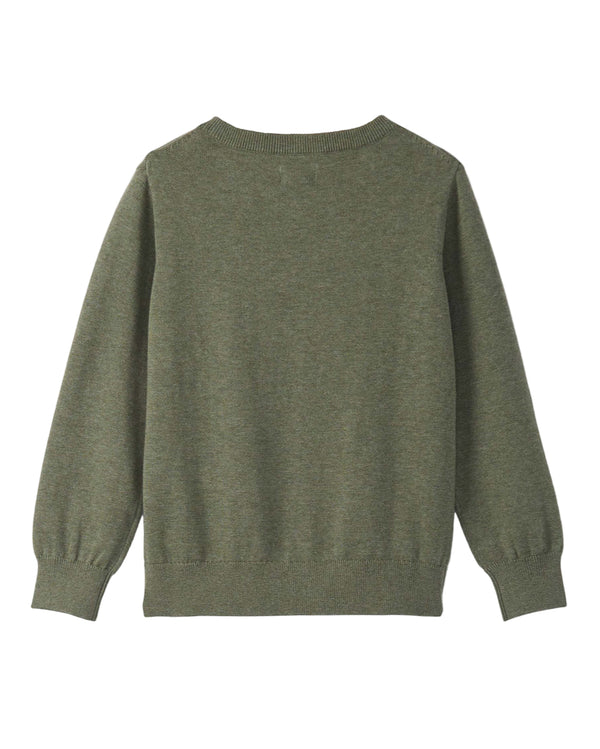 Hunting Dog V-Neck Sweater