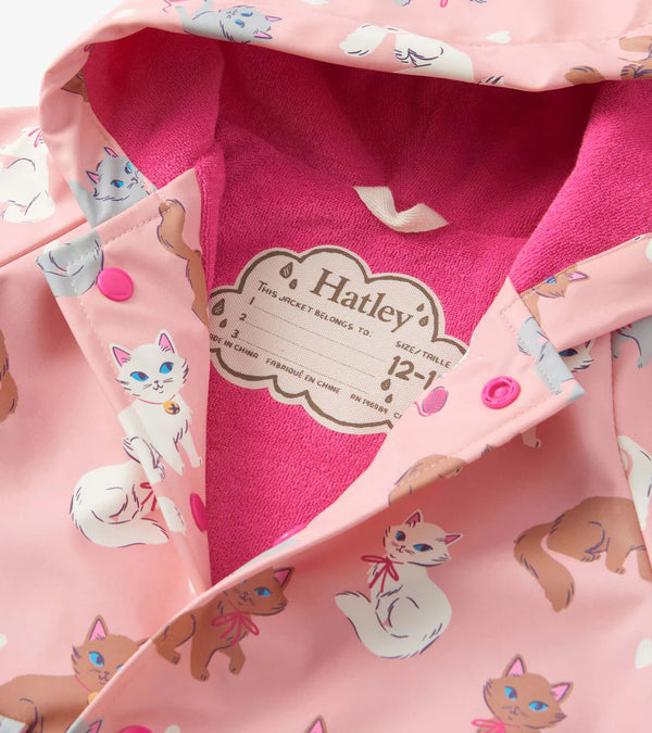 Little Kitties Snap Raincoat