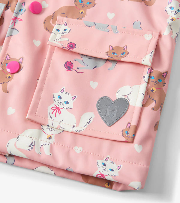 Little Kitties Snap Raincoat