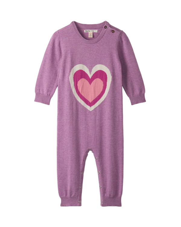 Hearts Sweater Romper