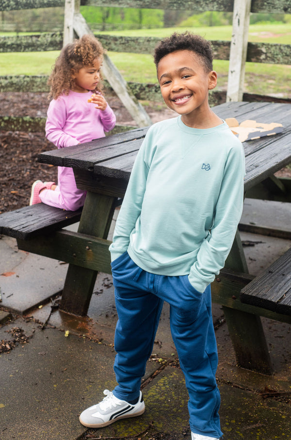 Sunday Funday Jogger Pant- Dark Denim