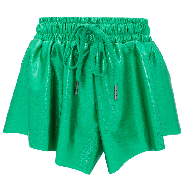 Shimmer Butterfly Short- Kelly Green