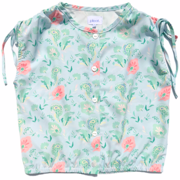 Maggie Top- Pastel Paisley