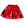 Load image into Gallery viewer, Red Metallic Skort