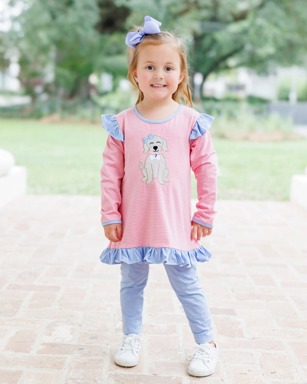 My Best Friend Flutter Pant Set