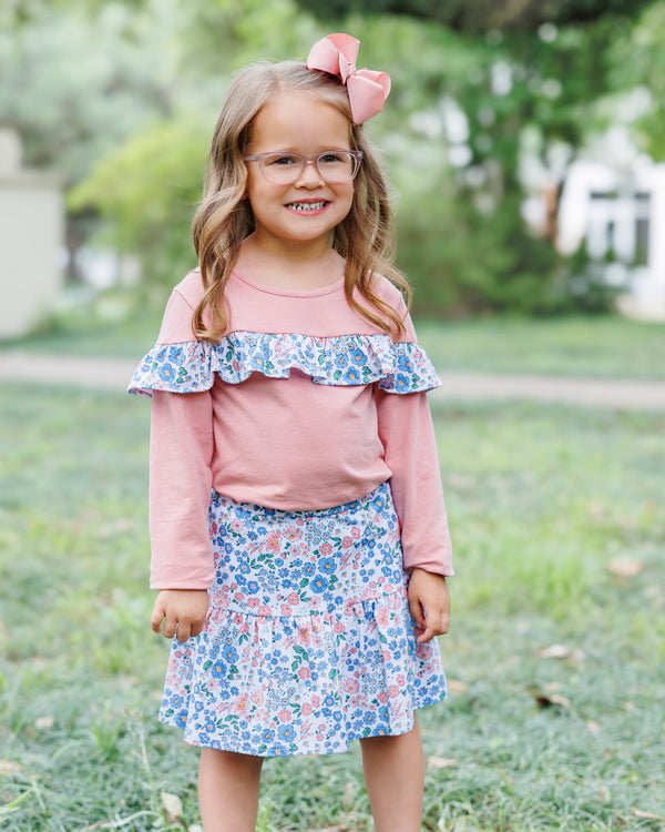 Autumn Blooms Bryn Skort Set