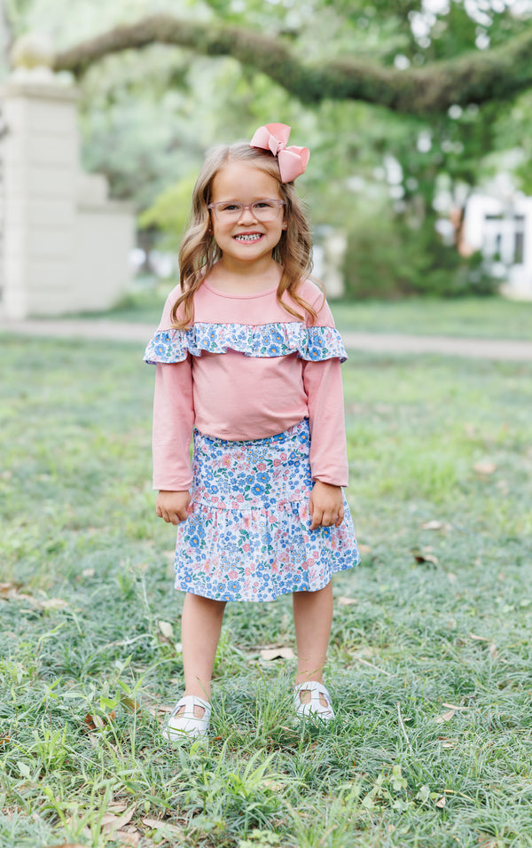 Autumn Blooms Bryn Skort Set