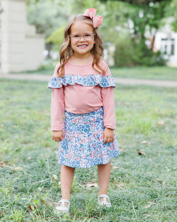 Autumn Blooms Bryn Skort Set