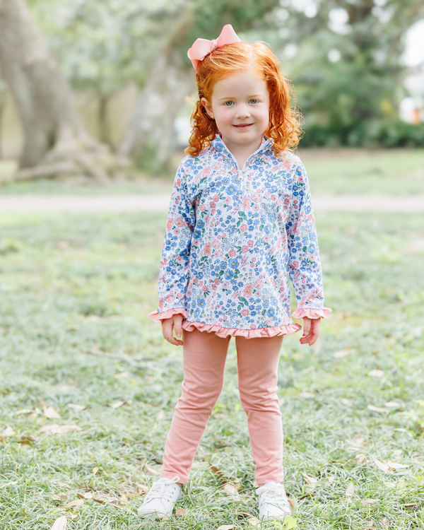 Autumn Blooms Elise Ruffle Pullover Set