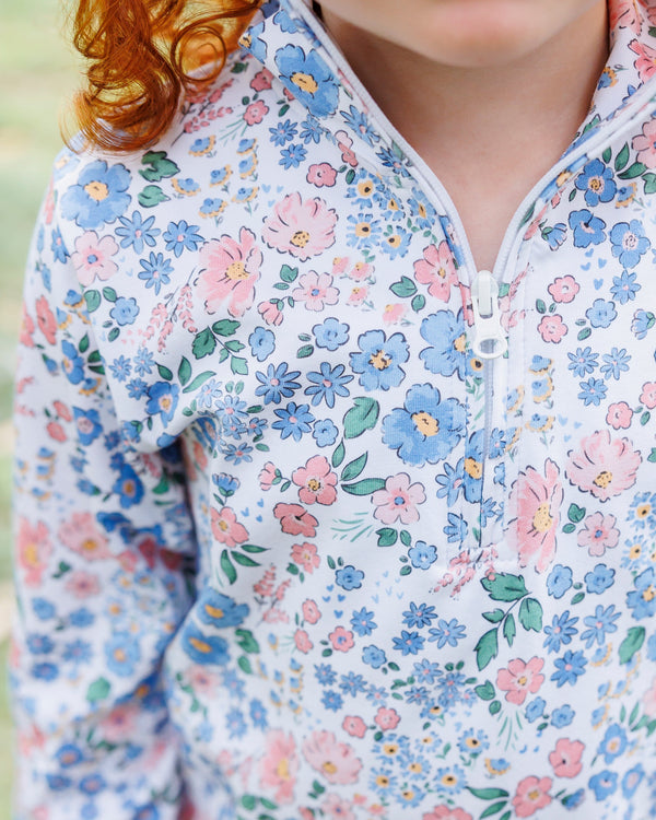 Autumn Blooms Elise Ruffle Pullover Set