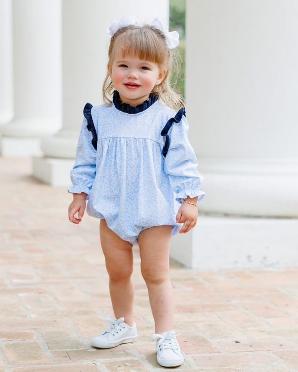 Blue Blooms Hallie Bubble