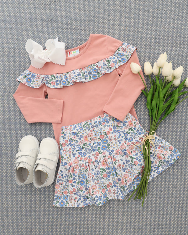 Autumn Blooms Bryn Skort Set