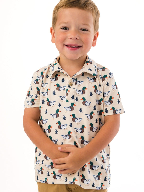 Mallard Marsh Duck Performance Polo