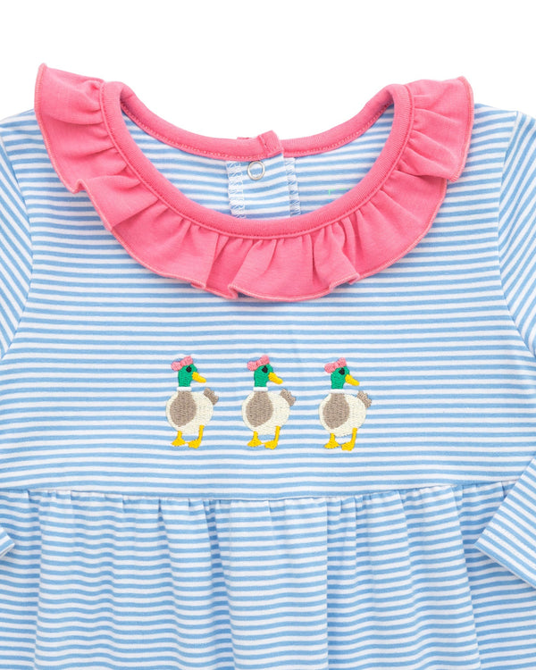 Mallard Ruffle Romper