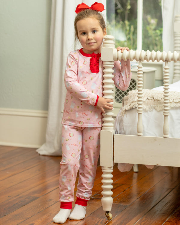 Milk & Cookies Ruffle Lounge Set