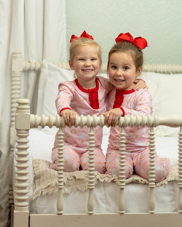 Milk & Cookies Ruffle Lounge Set