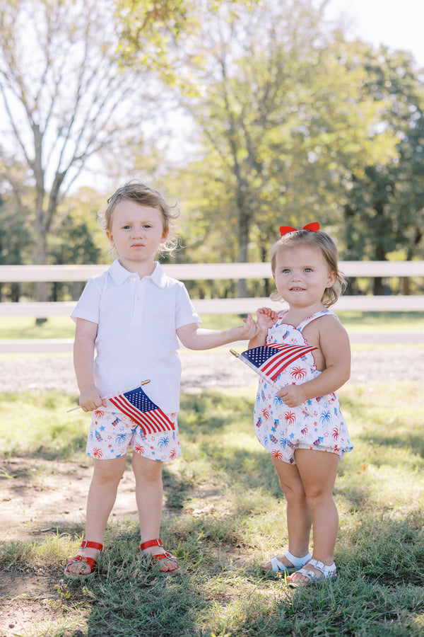 Patriotic Boy Short