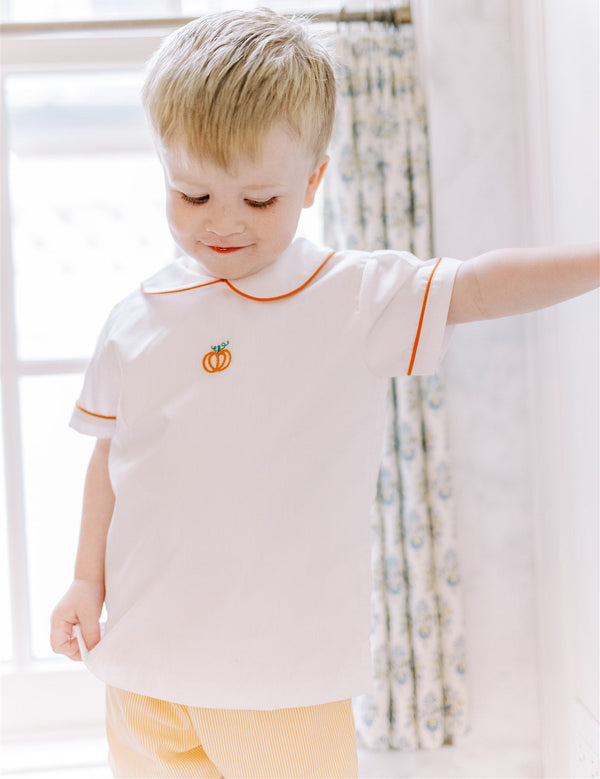 Pembroke Pumpkin Short Set