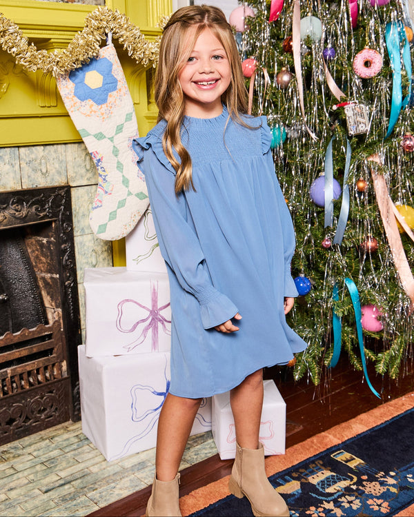 Lottie Dress- Blue
