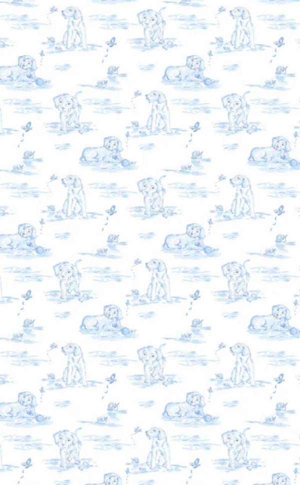Blue Puppy Knit Liza Bubble