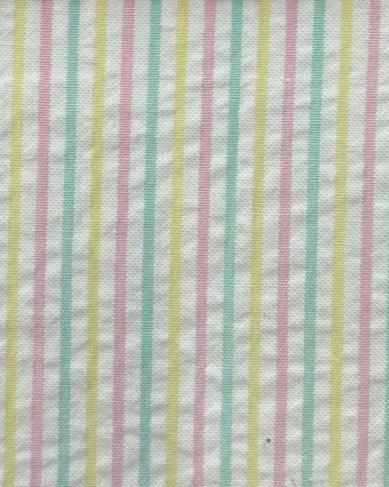 Spring Seersucker Stripe Maggie Bloomer Set