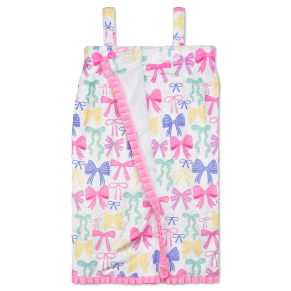 Pretty Bows Plush Spa Wrap