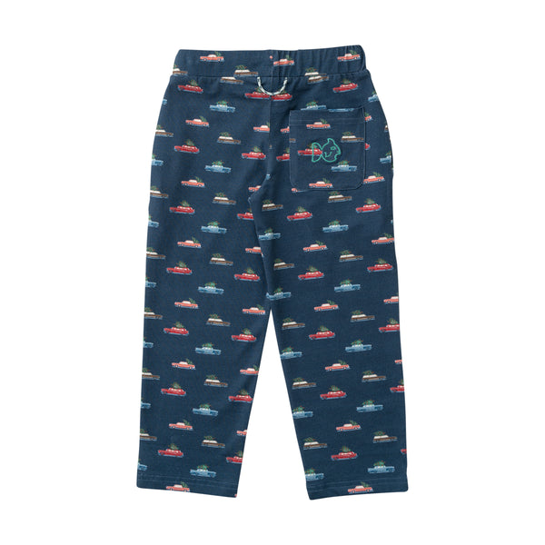 Lounge Life Pant- Christmas Car Print