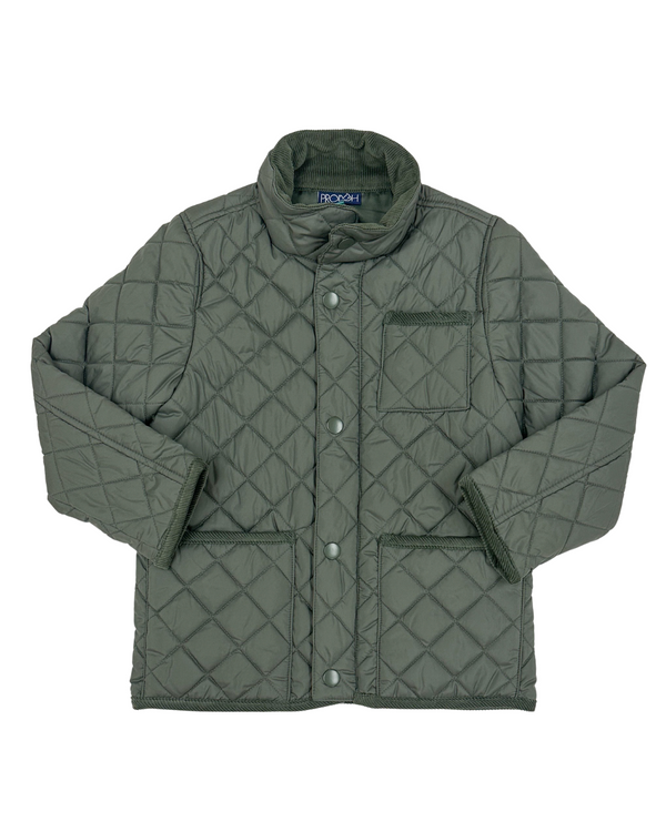 Quilted Barn Jacket- Fly Fishing