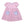 Heart Pocket Dress- Light Pink Stripe/Light Blue