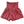 Red/Silver Pleat Swing Shorts