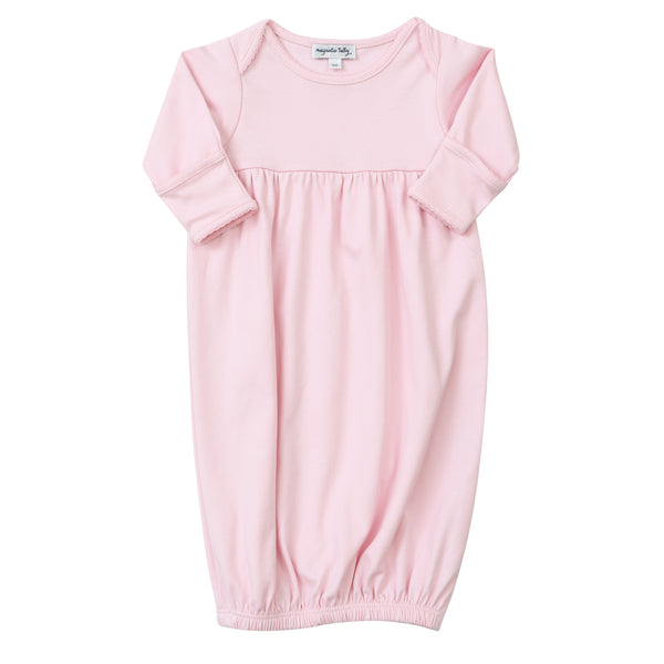 Simply Solids Gathered Gown- Pink